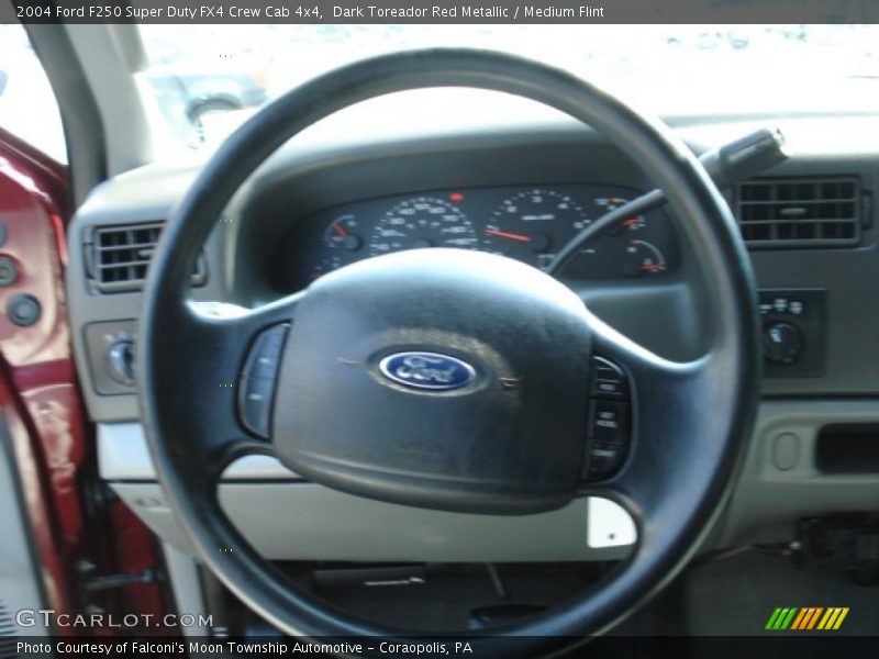  2004 F250 Super Duty FX4 Crew Cab 4x4 Steering Wheel