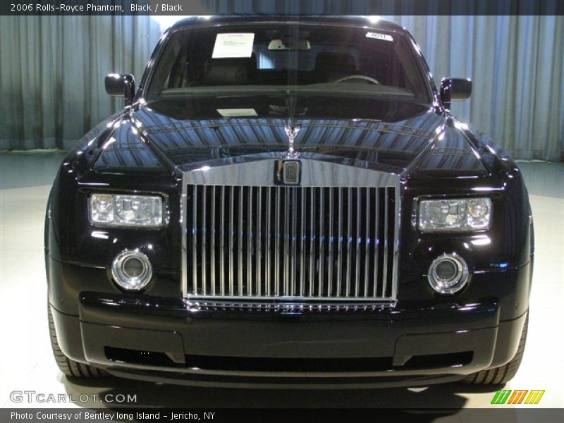 Black / Black 2006 Rolls-Royce Phantom