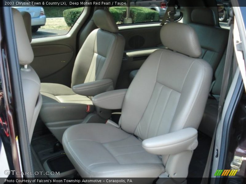 Rear Seat of 2003 Town & Country LXi