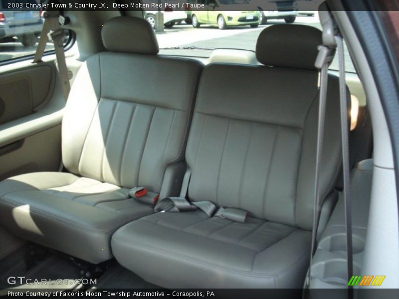 Rear Seat of 2003 Town & Country LXi