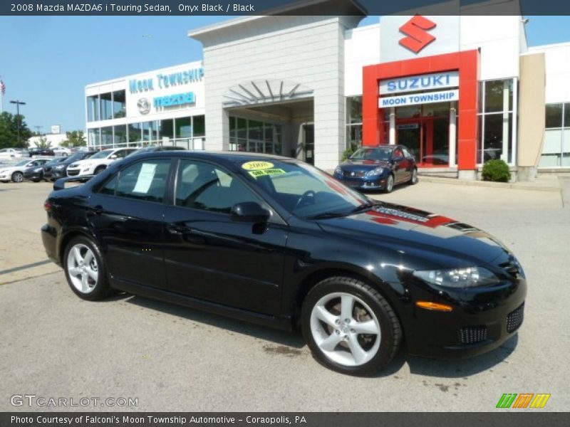 Onyx Black / Black 2008 Mazda MAZDA6 i Touring Sedan