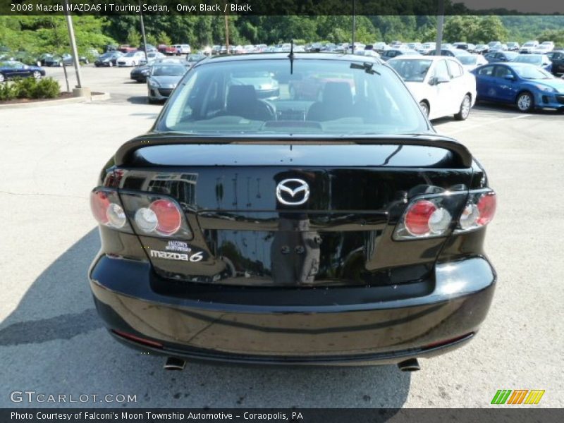 Onyx Black / Black 2008 Mazda MAZDA6 i Touring Sedan