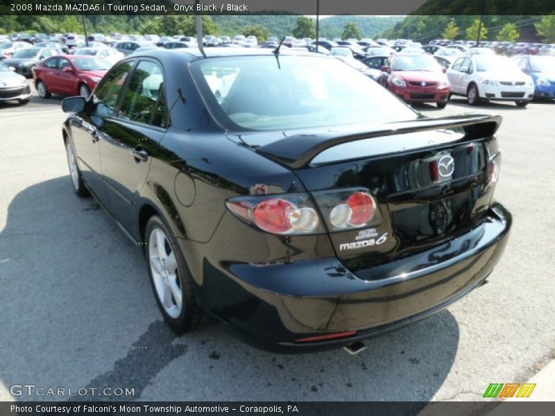 Onyx Black / Black 2008 Mazda MAZDA6 i Touring Sedan