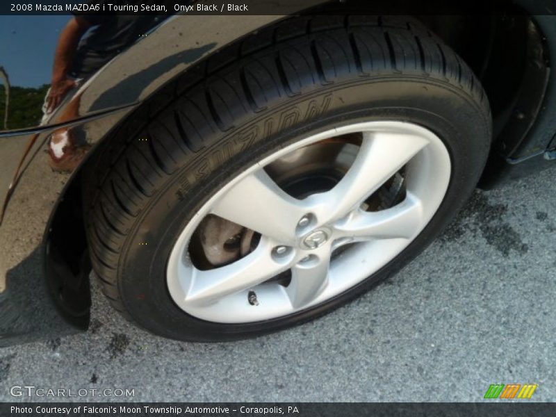 Onyx Black / Black 2008 Mazda MAZDA6 i Touring Sedan