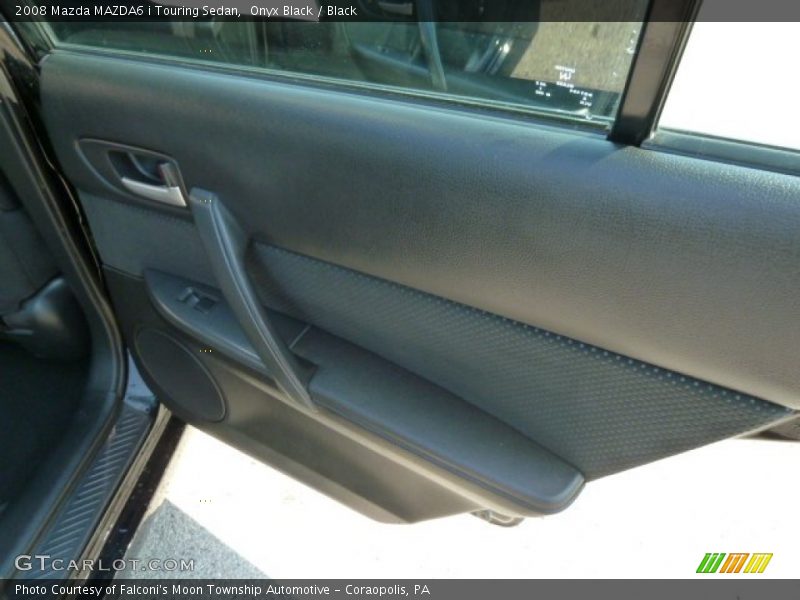 Onyx Black / Black 2008 Mazda MAZDA6 i Touring Sedan