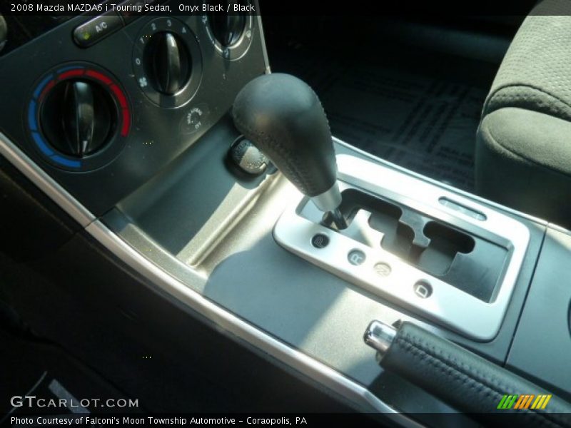 Onyx Black / Black 2008 Mazda MAZDA6 i Touring Sedan