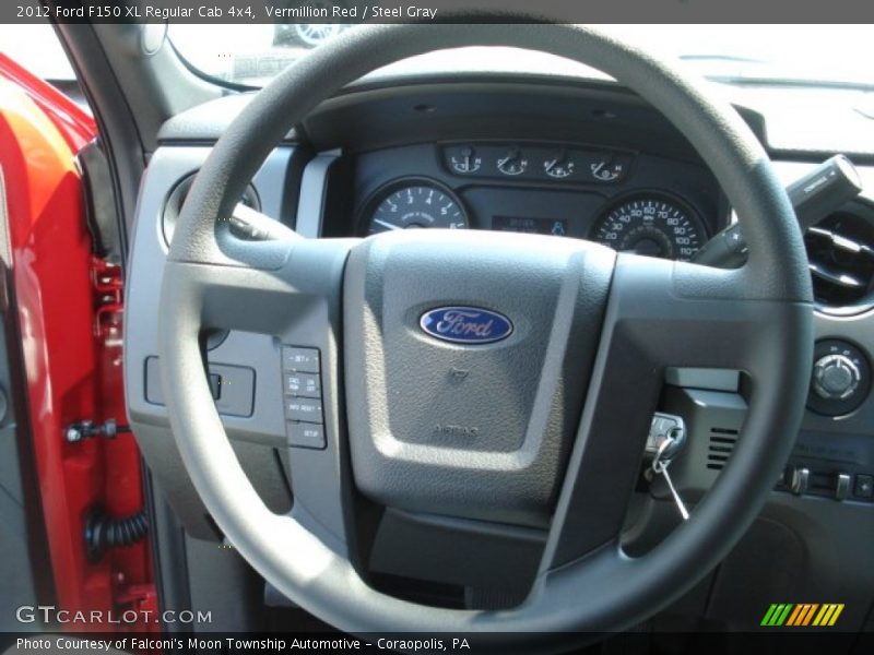  2012 F150 XL Regular Cab 4x4 Steering Wheel