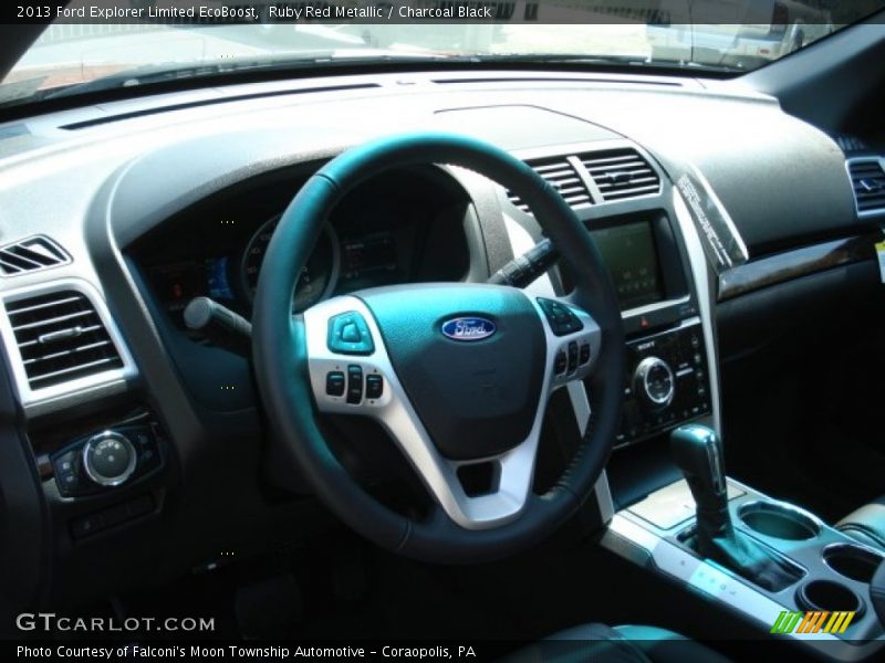 Dashboard of 2013 Explorer Limited EcoBoost