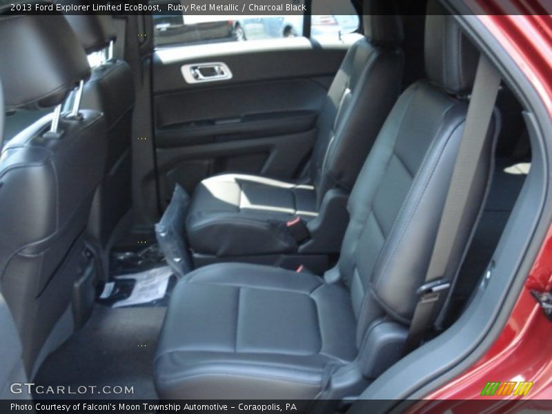 Rear Seat of 2013 Explorer Limited EcoBoost