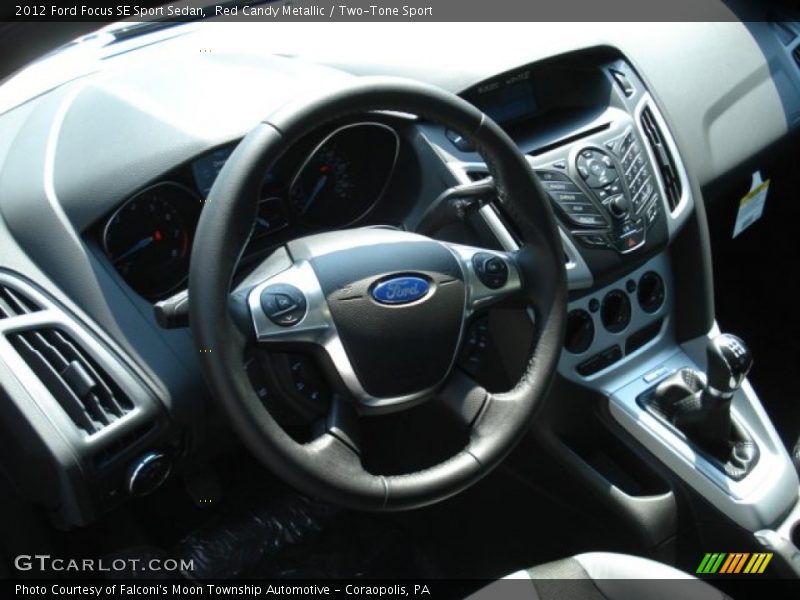 Dashboard of 2012 Focus SE Sport Sedan