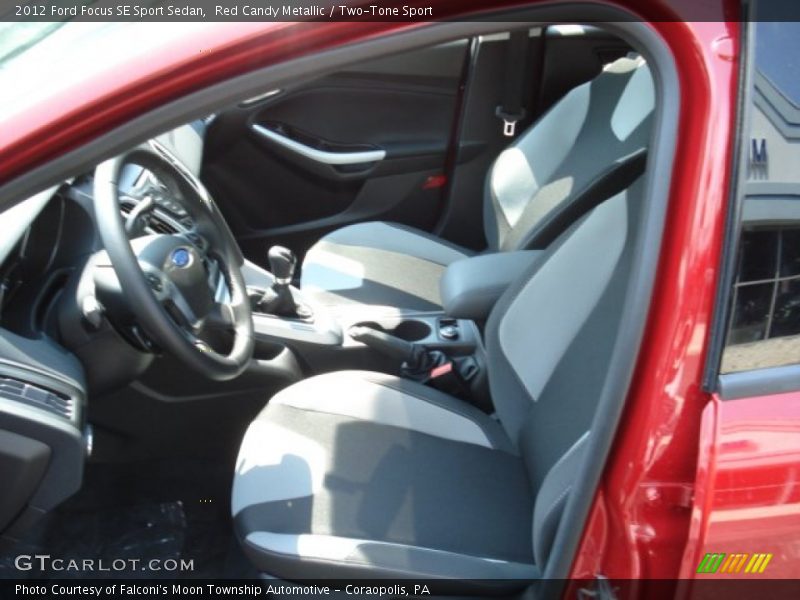  2012 Focus SE Sport Sedan Two-Tone Sport Interior