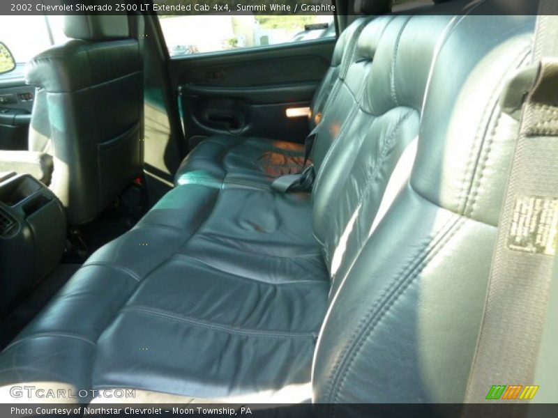 Summit White / Graphite 2002 Chevrolet Silverado 2500 LT Extended Cab 4x4