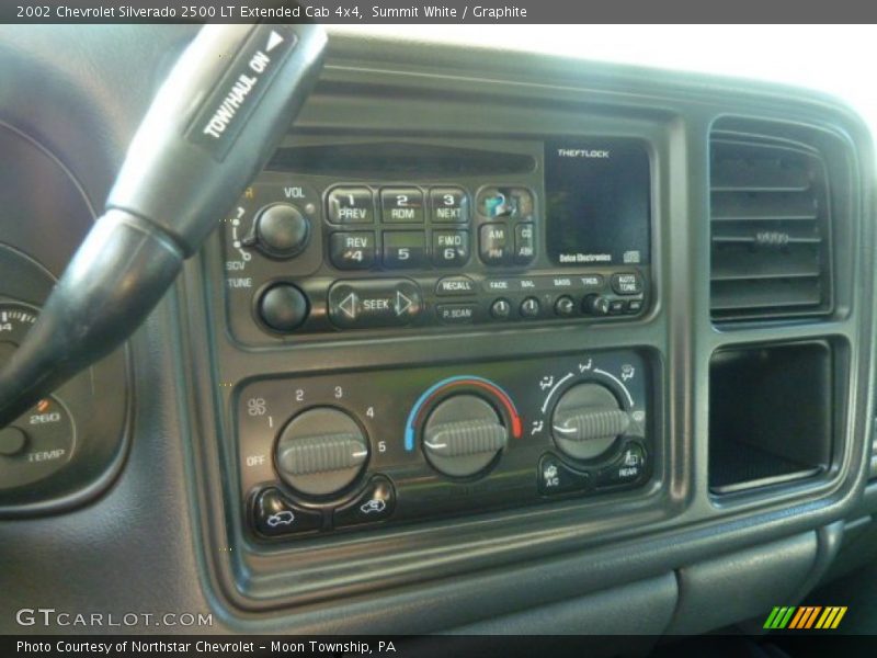 Summit White / Graphite 2002 Chevrolet Silverado 2500 LT Extended Cab 4x4
