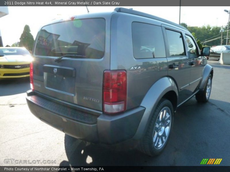 Mineral Gray Metallic / Dark Slate Gray 2011 Dodge Nitro Heat 4x4