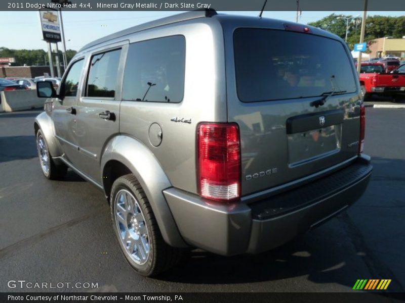 Mineral Gray Metallic / Dark Slate Gray 2011 Dodge Nitro Heat 4x4