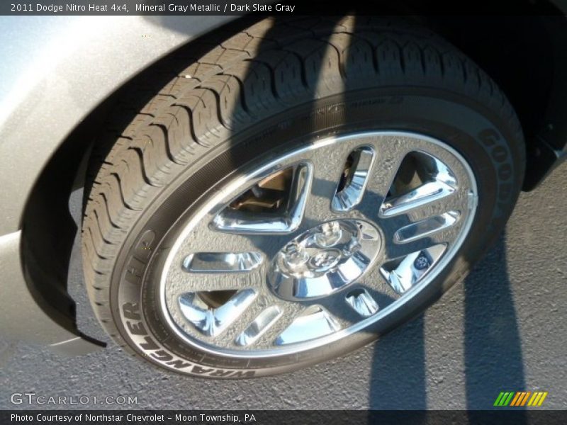 Mineral Gray Metallic / Dark Slate Gray 2011 Dodge Nitro Heat 4x4