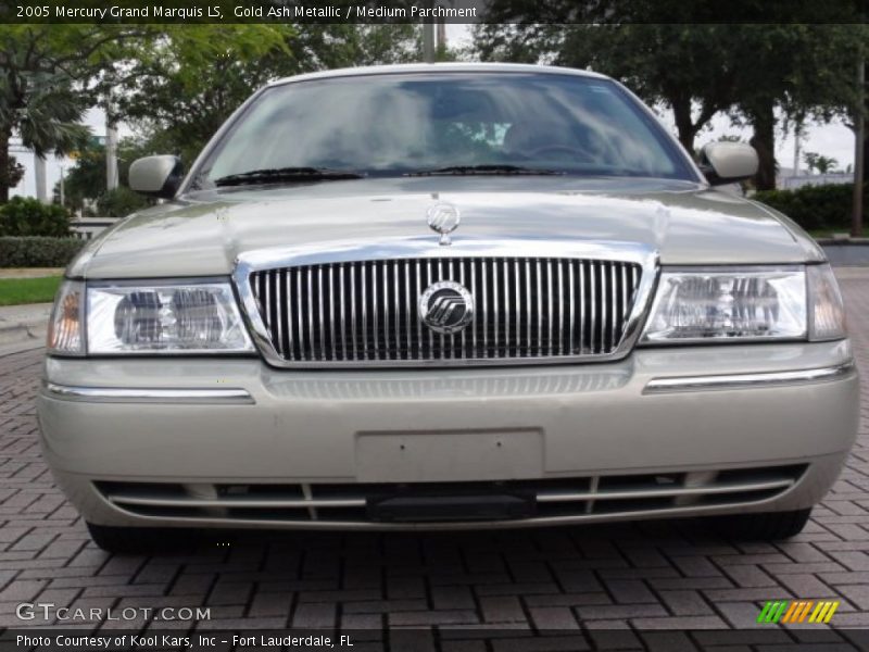 Gold Ash Metallic / Medium Parchment 2005 Mercury Grand Marquis LS
