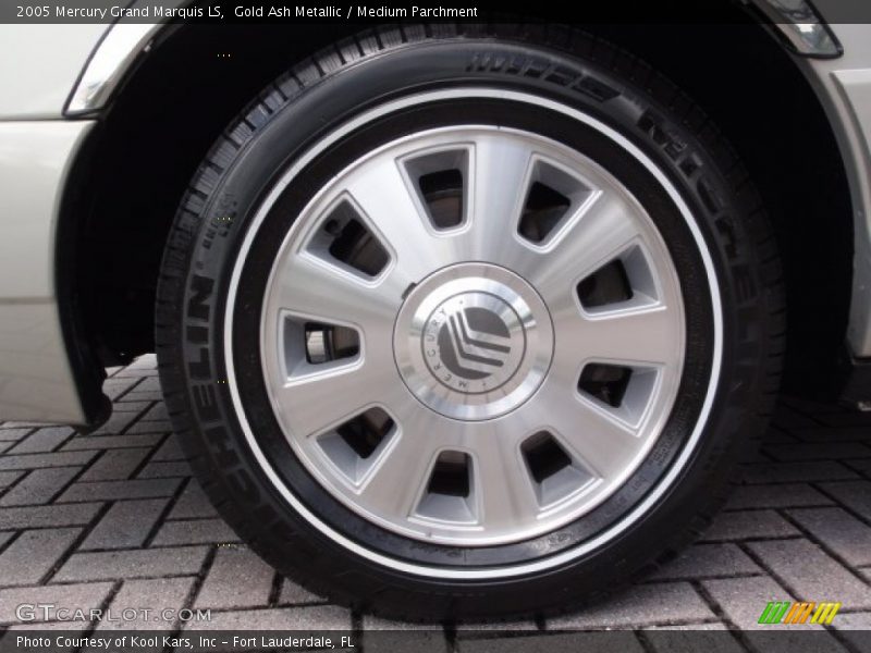 Gold Ash Metallic / Medium Parchment 2005 Mercury Grand Marquis LS