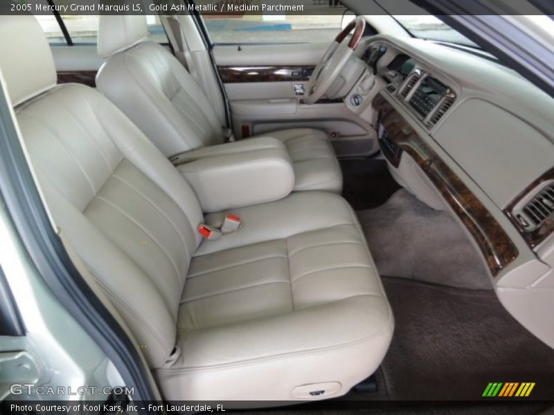Gold Ash Metallic / Medium Parchment 2005 Mercury Grand Marquis LS