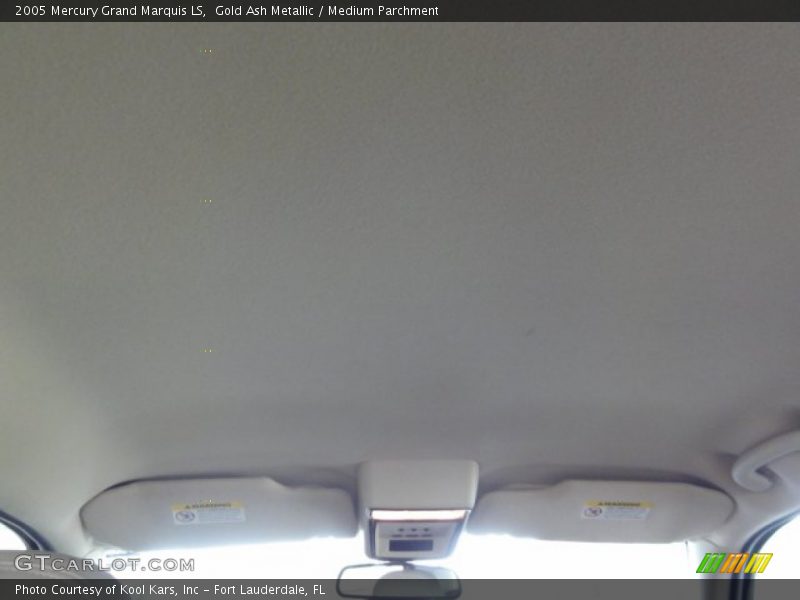 Gold Ash Metallic / Medium Parchment 2005 Mercury Grand Marquis LS