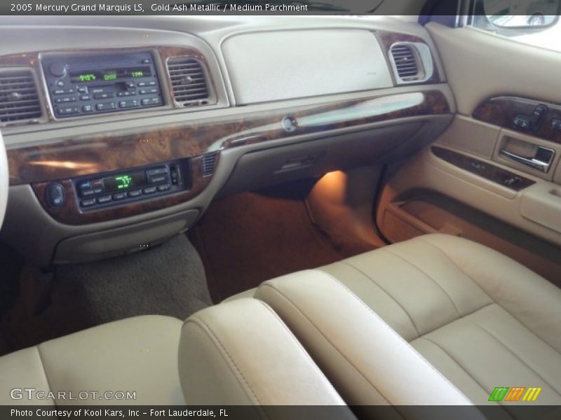 Gold Ash Metallic / Medium Parchment 2005 Mercury Grand Marquis LS
