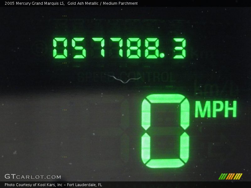 Gold Ash Metallic / Medium Parchment 2005 Mercury Grand Marquis LS