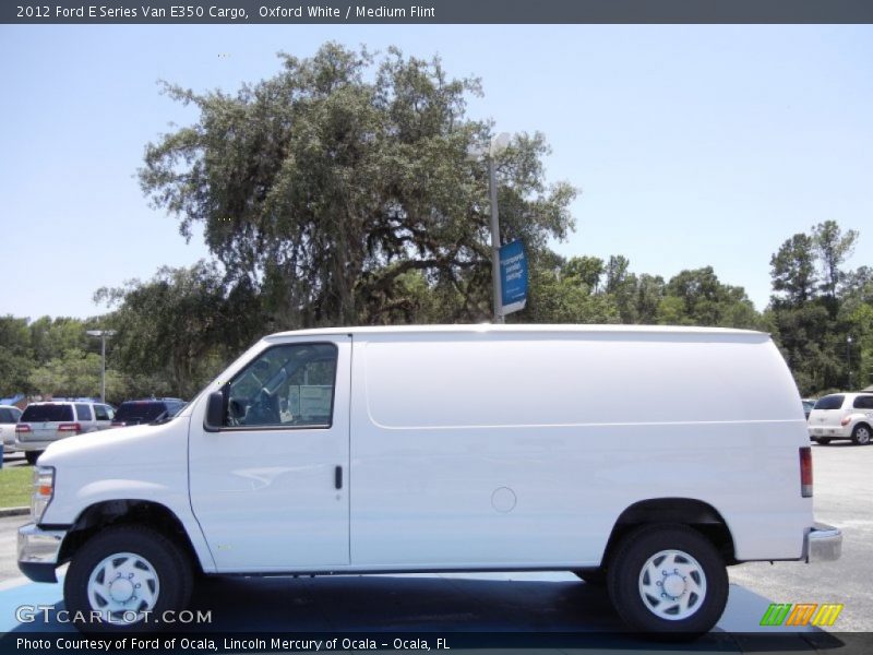 Oxford White / Medium Flint 2012 Ford E Series Van E350 Cargo