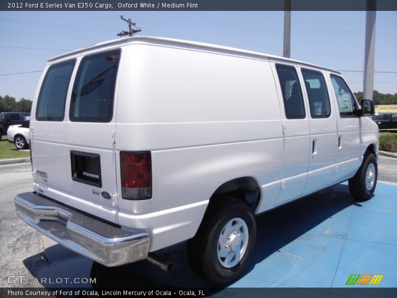 Oxford White / Medium Flint 2012 Ford E Series Van E350 Cargo