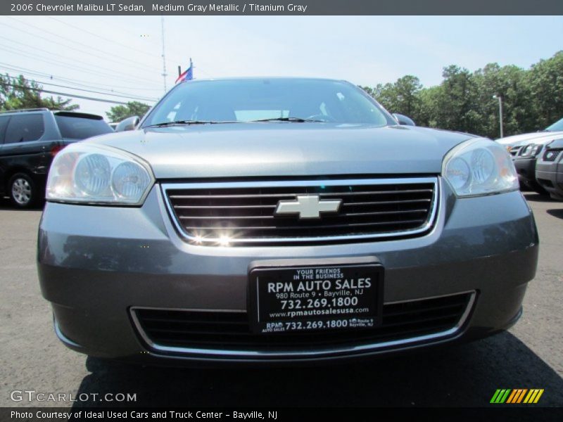 Medium Gray Metallic / Titanium Gray 2006 Chevrolet Malibu LT Sedan