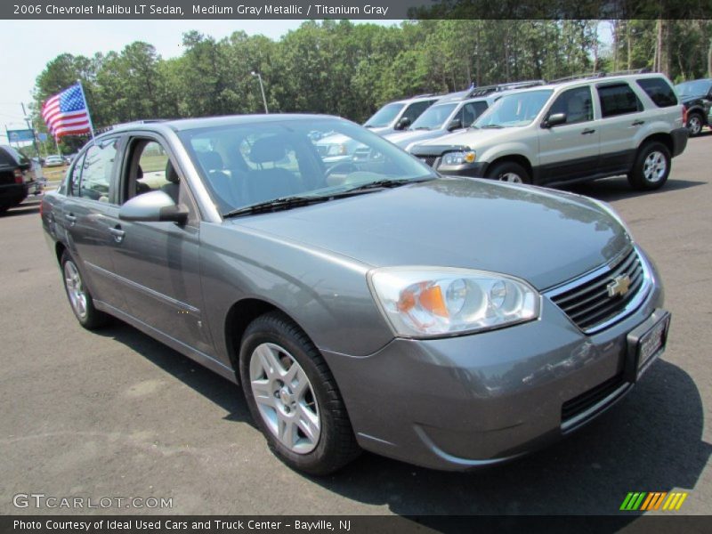Medium Gray Metallic / Titanium Gray 2006 Chevrolet Malibu LT Sedan