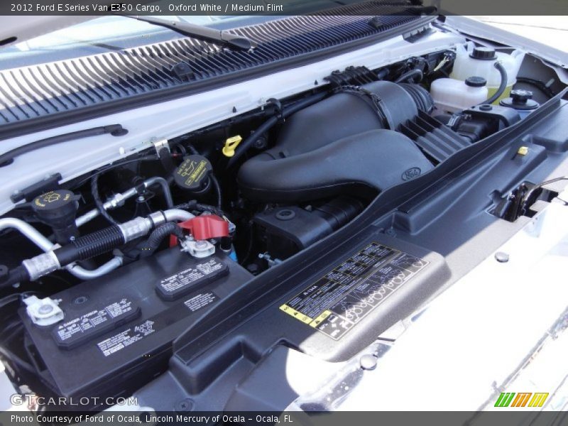 Oxford White / Medium Flint 2012 Ford E Series Van E350 Cargo