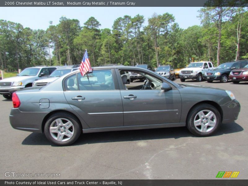 Medium Gray Metallic / Titanium Gray 2006 Chevrolet Malibu LT Sedan