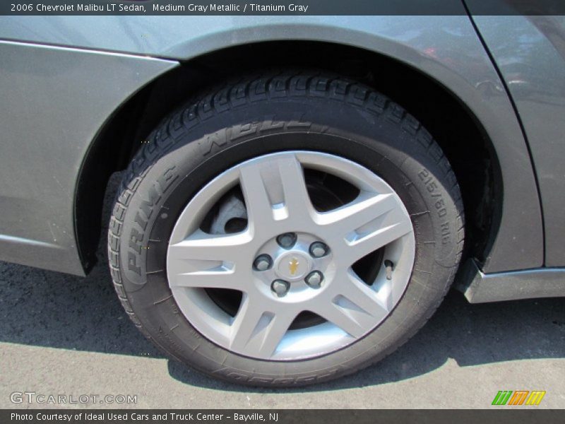 Medium Gray Metallic / Titanium Gray 2006 Chevrolet Malibu LT Sedan