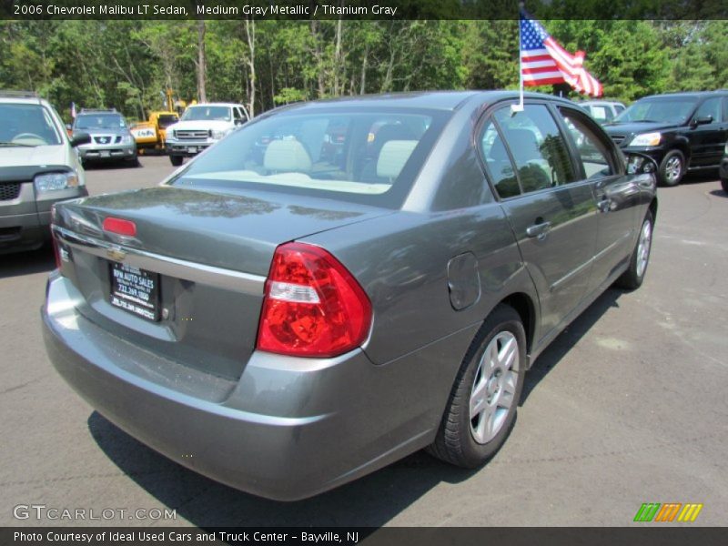 Medium Gray Metallic / Titanium Gray 2006 Chevrolet Malibu LT Sedan