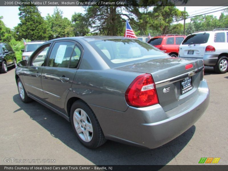 Medium Gray Metallic / Titanium Gray 2006 Chevrolet Malibu LT Sedan
