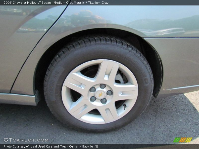 Medium Gray Metallic / Titanium Gray 2006 Chevrolet Malibu LT Sedan