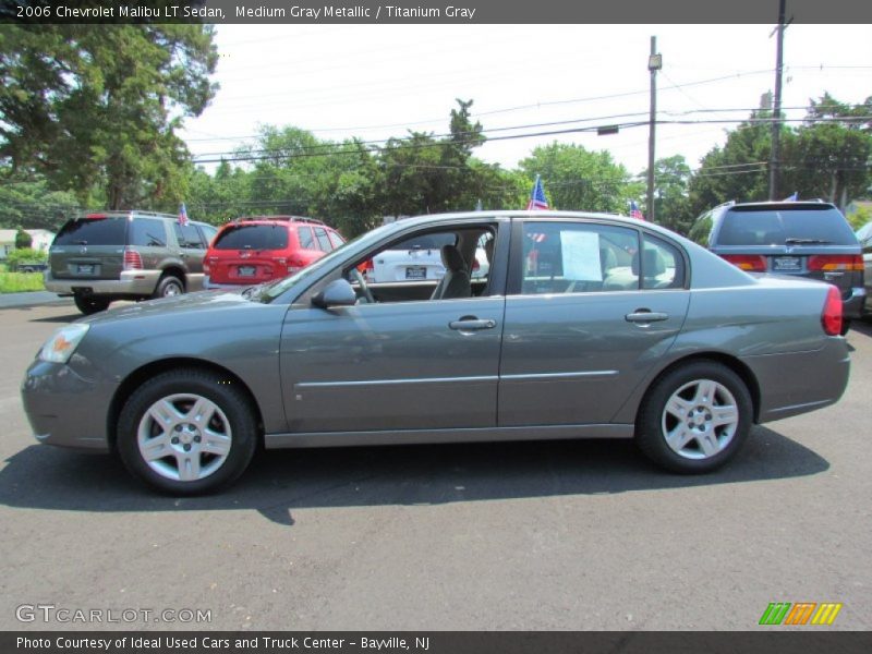 Medium Gray Metallic / Titanium Gray 2006 Chevrolet Malibu LT Sedan