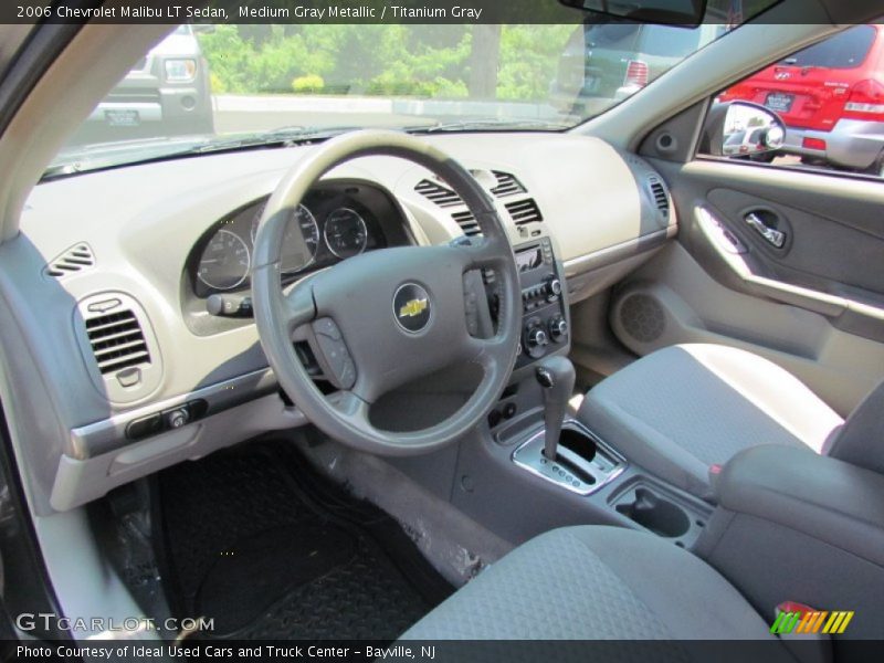 Medium Gray Metallic / Titanium Gray 2006 Chevrolet Malibu LT Sedan