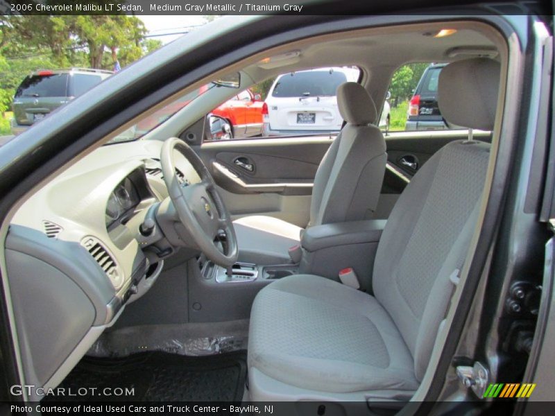 Medium Gray Metallic / Titanium Gray 2006 Chevrolet Malibu LT Sedan