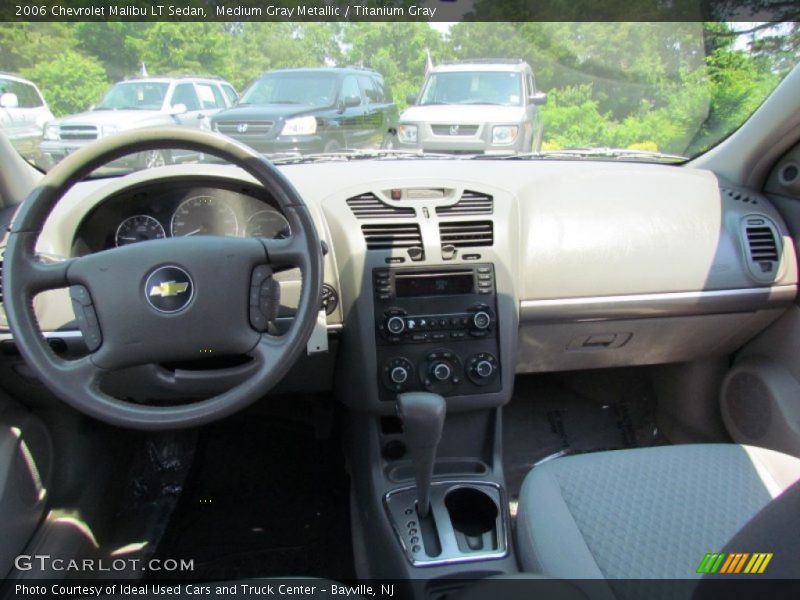 Medium Gray Metallic / Titanium Gray 2006 Chevrolet Malibu LT Sedan