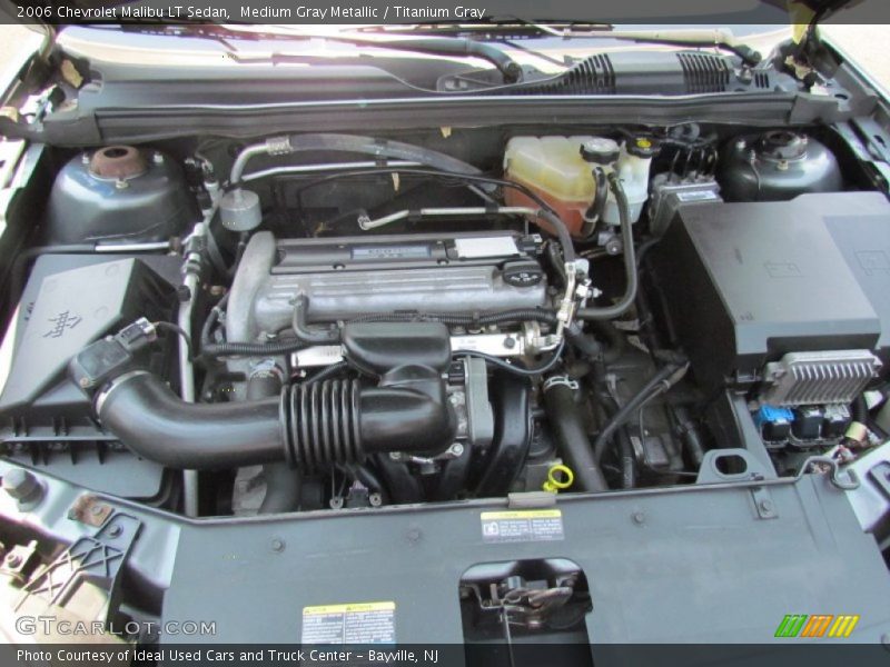 Medium Gray Metallic / Titanium Gray 2006 Chevrolet Malibu LT Sedan