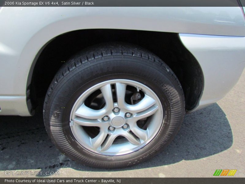 Satin Silver / Black 2006 Kia Sportage EX V6 4x4