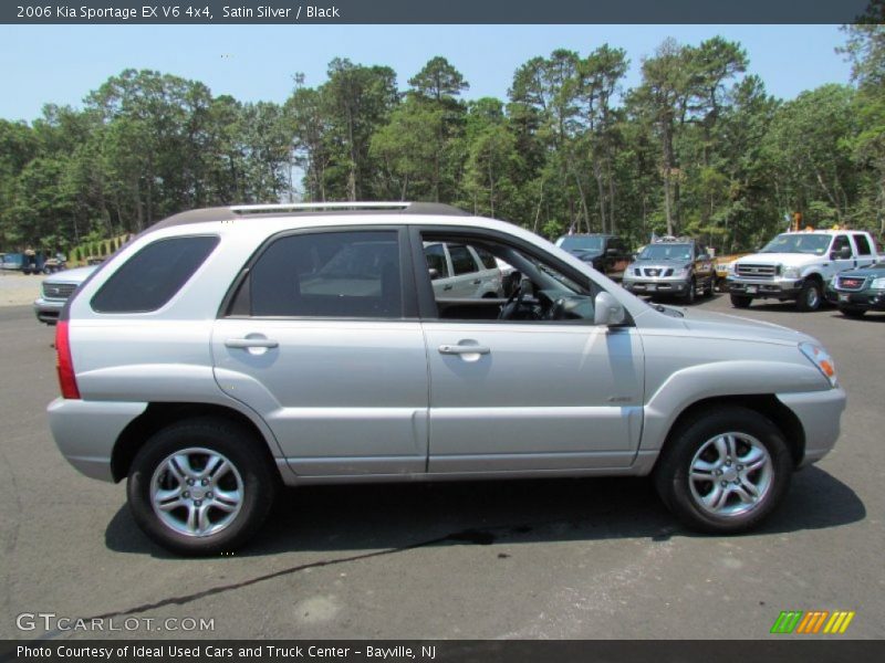 Satin Silver / Black 2006 Kia Sportage EX V6 4x4