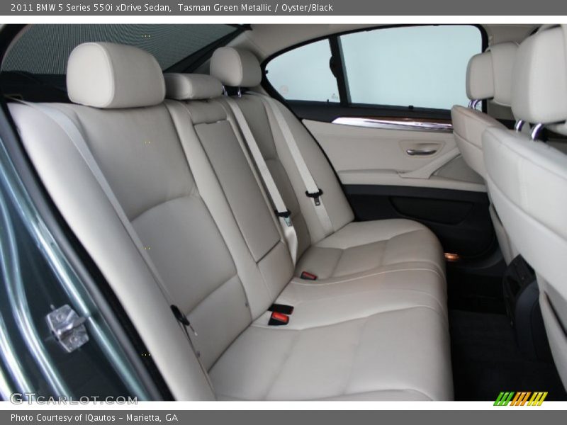 Rear Seat of 2011 5 Series 550i xDrive Sedan