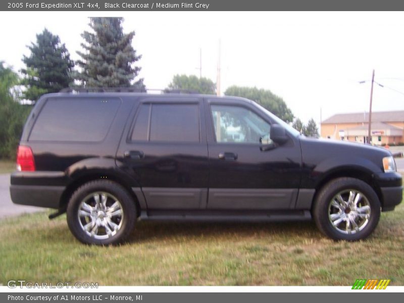 Black Clearcoat / Medium Flint Grey 2005 Ford Expedition XLT 4x4