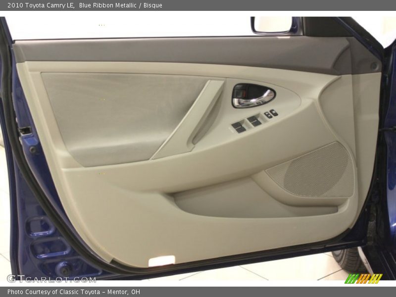 Blue Ribbon Metallic / Bisque 2010 Toyota Camry LE
