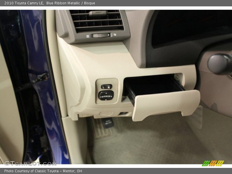 Blue Ribbon Metallic / Bisque 2010 Toyota Camry LE