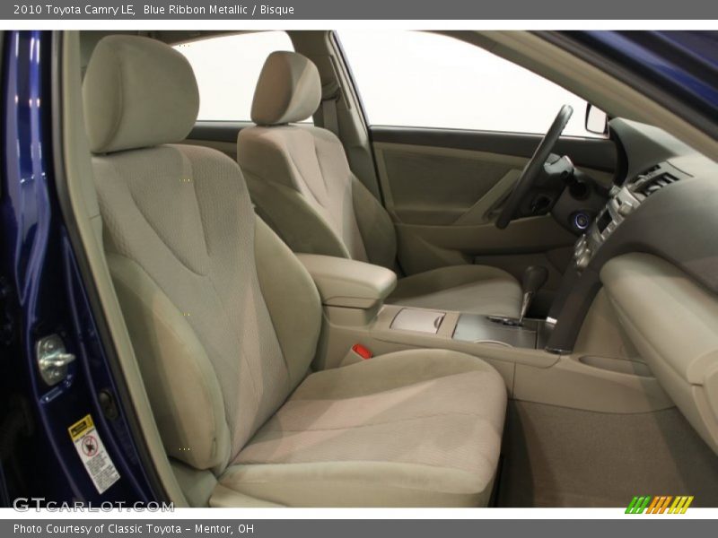 Blue Ribbon Metallic / Bisque 2010 Toyota Camry LE