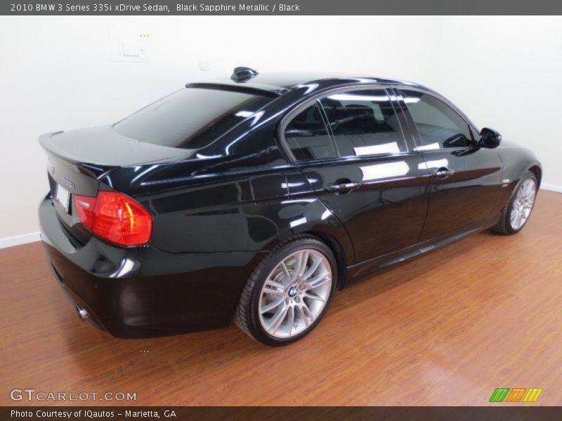 Black Sapphire Metallic / Black 2010 BMW 3 Series 335i xDrive Sedan
