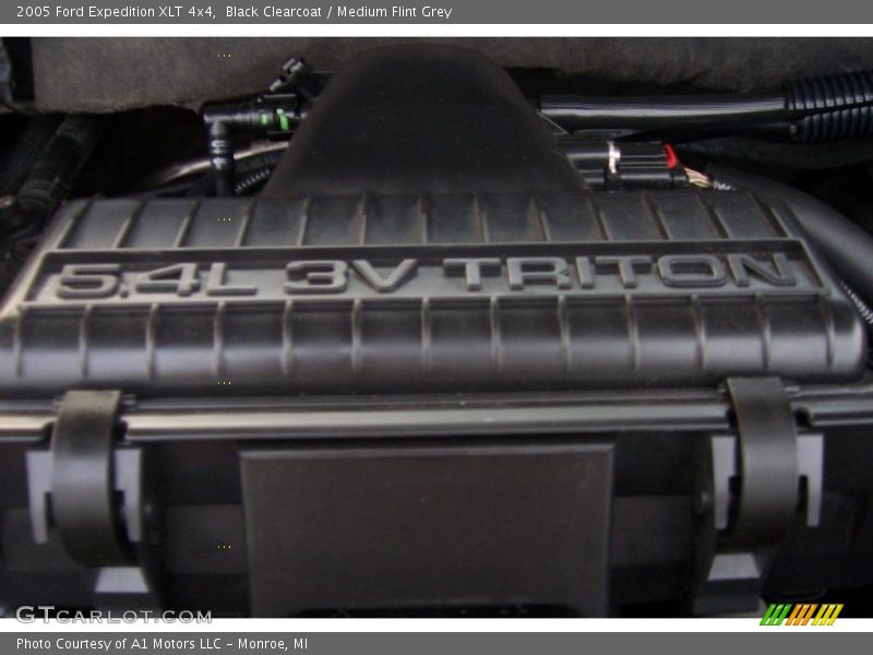 Black Clearcoat / Medium Flint Grey 2005 Ford Expedition XLT 4x4